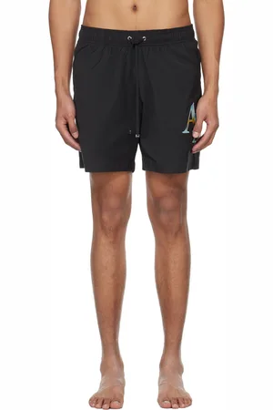 AMIRI Staggered Chrome Swim Shorts