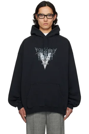 Vetements Bone V Oversized Hoodie