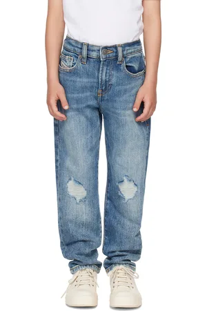 Diesel Kids Blue D-Viker-J Jeans