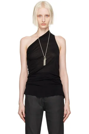 Rick Owens Black Porterville Athena Tank Top