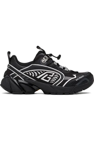 Balmain Black Cosmic Dust Sneakers