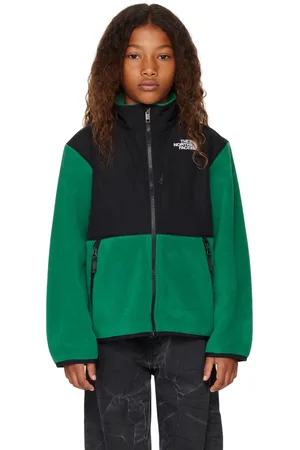 The North Face Big Kids Green Denali Jacket