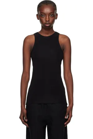 Totême Black Fluid Tank Top