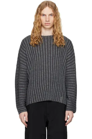 ECKHAUS LATTA Gray Keyboard Sweater