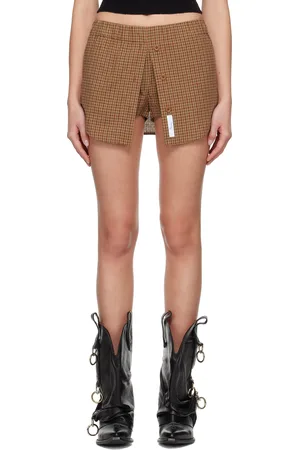 Praying SSENSE Exclusive Plaid Skort