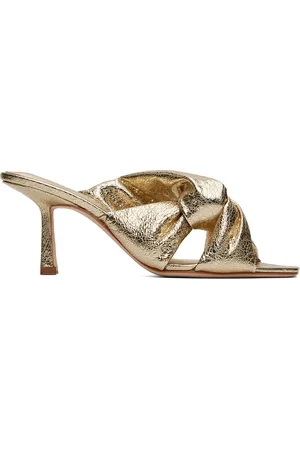 Studio Amelia Gold Pillow Loop 70 Heels