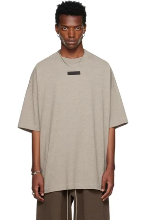 FEAR OF GOD Gray Crewneck T-Shirt