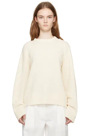 Totême Off White Crewneck Sweater