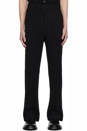 Issey Miyake Black Pleats Bottoms 1 Trousers