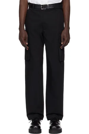 Givenchy Black Cotton Cargo Pants