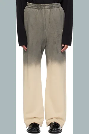 We11 Done Gray Gradation Sweatpants