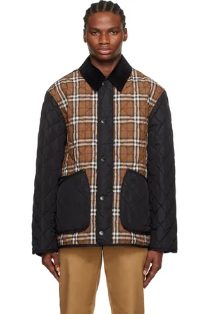 Burberry Brown Check Jacket