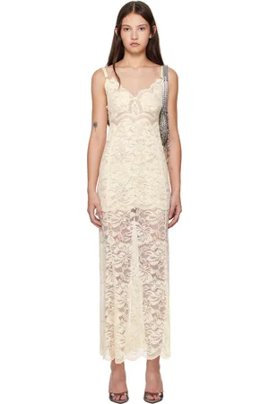 Paco rabanne Beige Long Maxi Dress