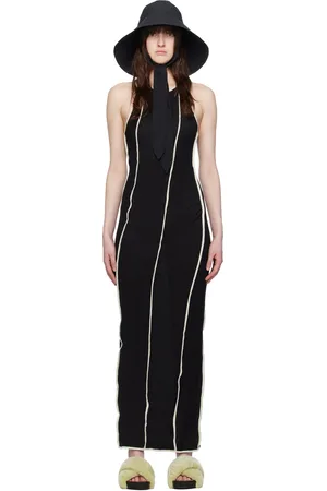 Nanushka Black Wanda Maxi Dress