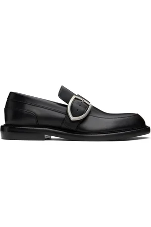 Burberry Leather Cobble Loafers