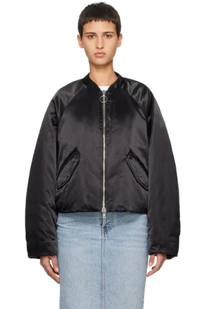 Stand Studio Black Petula Bomber Jacket