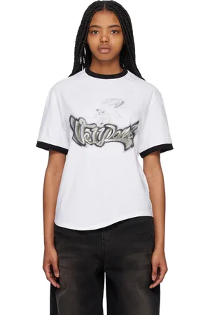 We11 Done White Crewneck T-Shirt