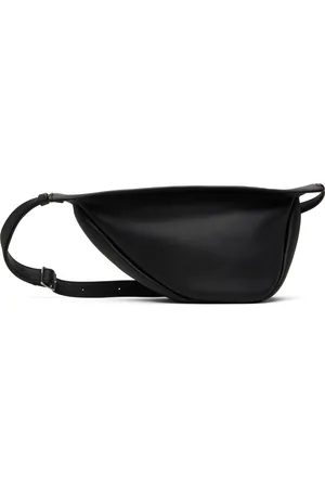 The Row Black Small Slouchy Banana Bag