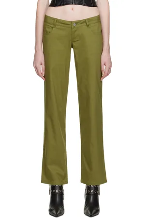 Miaou Green Atlas Trousers