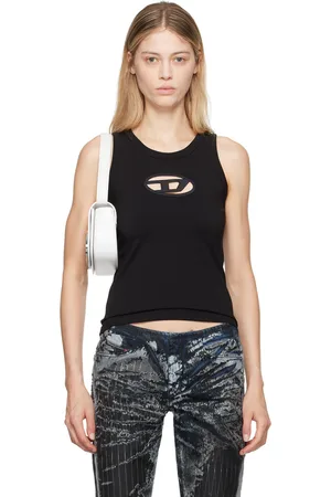 Diesel Black T-Lynys-Od Tank Top