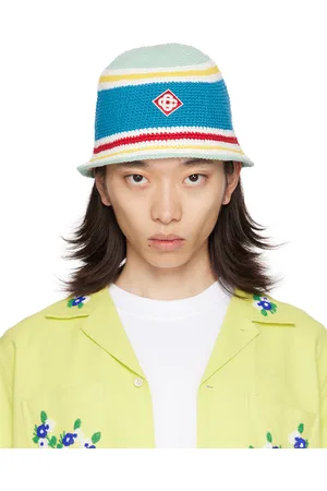 Casablanca Multicolor Stripe Bucket Hat