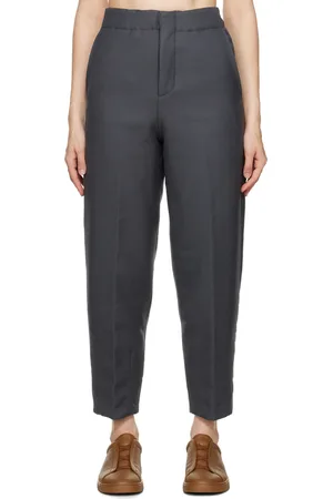 Ermenegildo Zegna Gray Jogger Lounge Pants