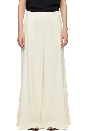 The Row Off-White Dela Trousers