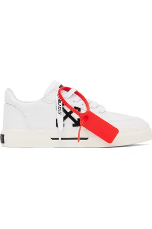 OFF-WHITE White New Low Vulcanized Canvas Sneakers