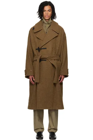 LEMAIRE Brown Duffle Coat