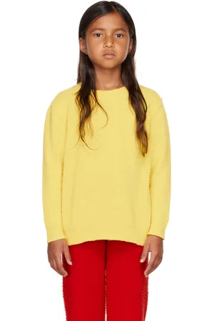 The Row Kids Yellow Bunny Sweater