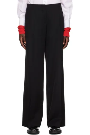 The Row Black Pipa Trousers