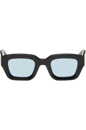 BONNIE CLYDE Black & Blue Karate Sunglasses