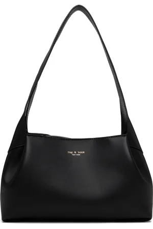 RAG&BONE Black Slade Calf Leather Shoulder Bag