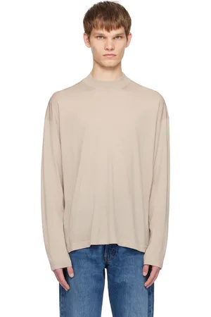 The Row Taupe Delsie Turtleneck