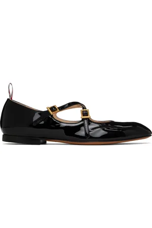Thom Browne Black Thom John Ballerina Flats
