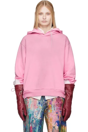 Acne Studios Pink Logo Hoodie