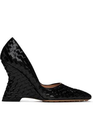 Bottega Veneta Black Comet Heels