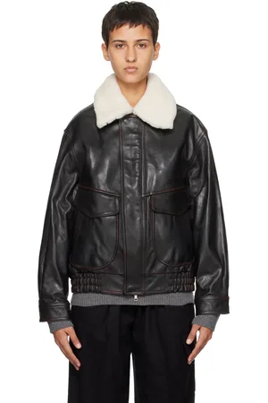 DUNST Zip Leather Jacket