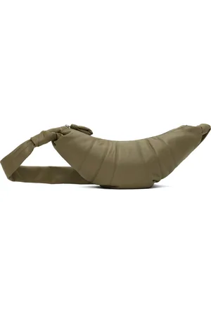 LEMAIRE Green Medium Croissant Bag