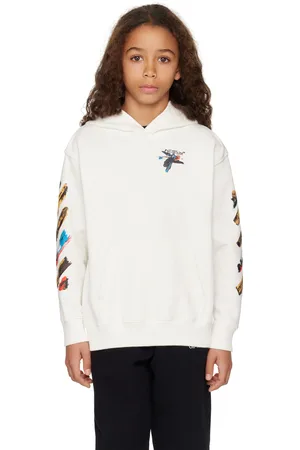 OFF-WHITE Kids Paint Arrow Hoodie