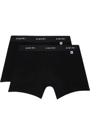 AMIRI Two-Pack Logo Patch Boxer Briefs