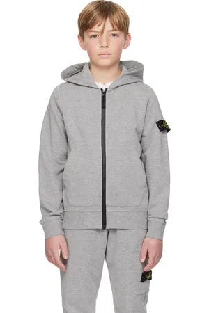 Stone Island Kids Gray 60720 Hoodie