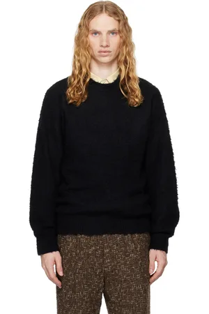 Auralee Brushed Wool Cashmere Silk Sweater