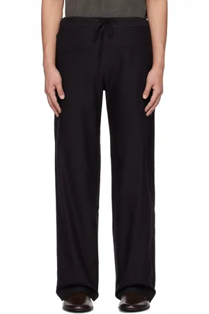 Aviva Jifei Xue Black Drawstring Trousers
