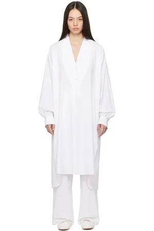 The Row Off-White Elinor Maxi Dress