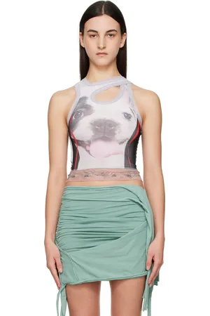 OTTOLINGER Multicolor Mesh Tank Top