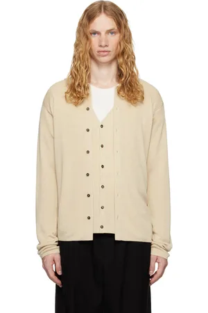 The Row Beige Lorde Cardigan