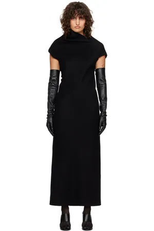 The Row Black Kamil Maxi Dress