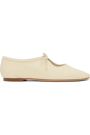 Aeyde Beige Della Ballerina Flats