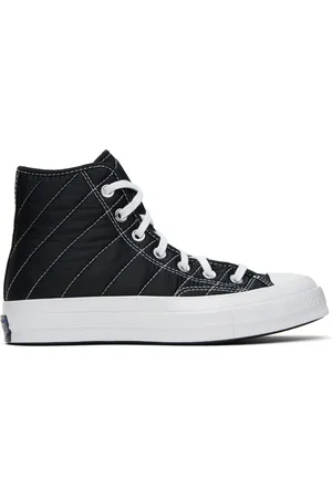 Converse Black Chuck 70 Faux Fur Sneakers